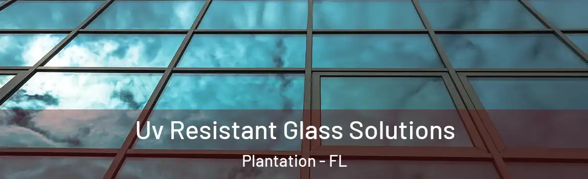 Uv Resistant Glass Solutions Plantation - FL