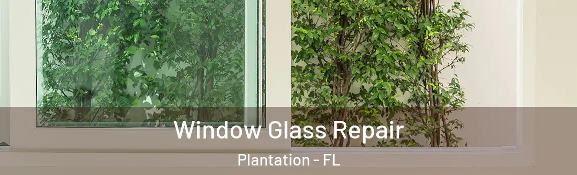 Window Glass Repair Plantation - FL